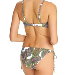 Freya maillotHaut de maillot de bain plongeant à armatures multicolore Freya