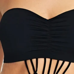Freya maillotMaillot de bain une pièce bandeau-monokini Freya MACRAME black-Freya Maillots noir