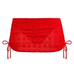 Freya maillotSlip Bikini jupette - Rouge- NOMAD NIGHTS