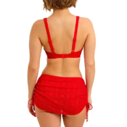 Freya maillotSlip Bikini jupette - Rouge- NOMAD NIGHTS