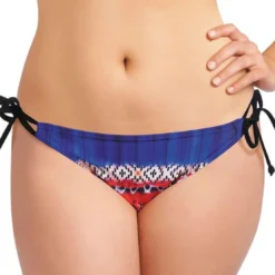 Freya maillotSlip de bain - Bleu - Nambassa rouge- Nambassa