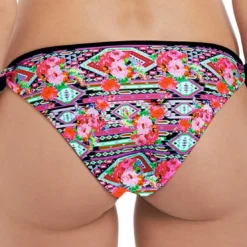 Freya maillotSlip de bain italien noué Rose- Texas Rose
