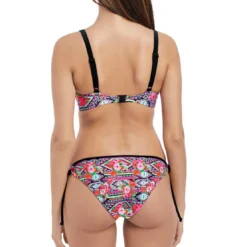 Freya maillotSlip de bain italien noué Rose- Texas Rose