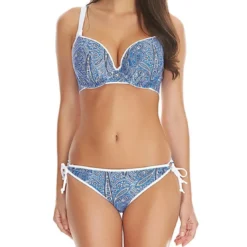 Freya maillotSlip de bain noué Bleu- Summer Tide