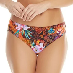 Freya maillotSlip de bain Orange- Beach Safari