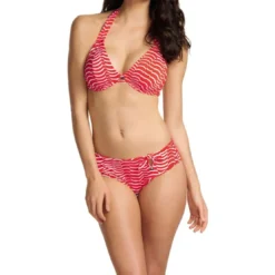 Freya maillotSlip de Bain - Rouge ST LOUIS- St Louis 50's