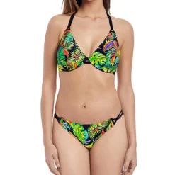 Freya maillotSlip de bain tanga Multicolore- Electro Beach