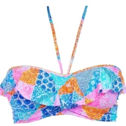 Freya maillotSoutien-gorge de bain bandeau à volants Freya Maillots multi-Freya Maillots- Festival Girl