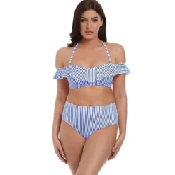 Freya maillotSoutien-gorge de bain armatures à volants Freya Maillots cobalt-Freya Maillots- Totally Stripe