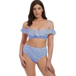 Freya maillotSoutien-gorge de bain armatures à volants Freya Maillots cobalt-Freya Maillots- Totally Stripe