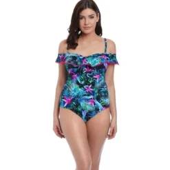 Freya maillotTankini armatures Freya Maillots JUNGLE FLOWER black tropical-Freya Maillots- Jungle Flower