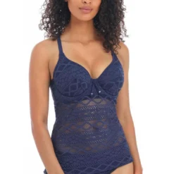 Freya maillotTankini armatures - Bleu SUNDANCE en nylon- SUNDANCE