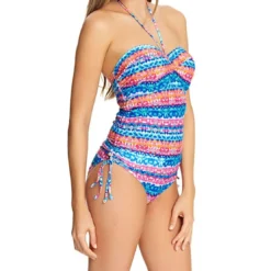 Freya maillotTankini bandeau à armatures Bleu
