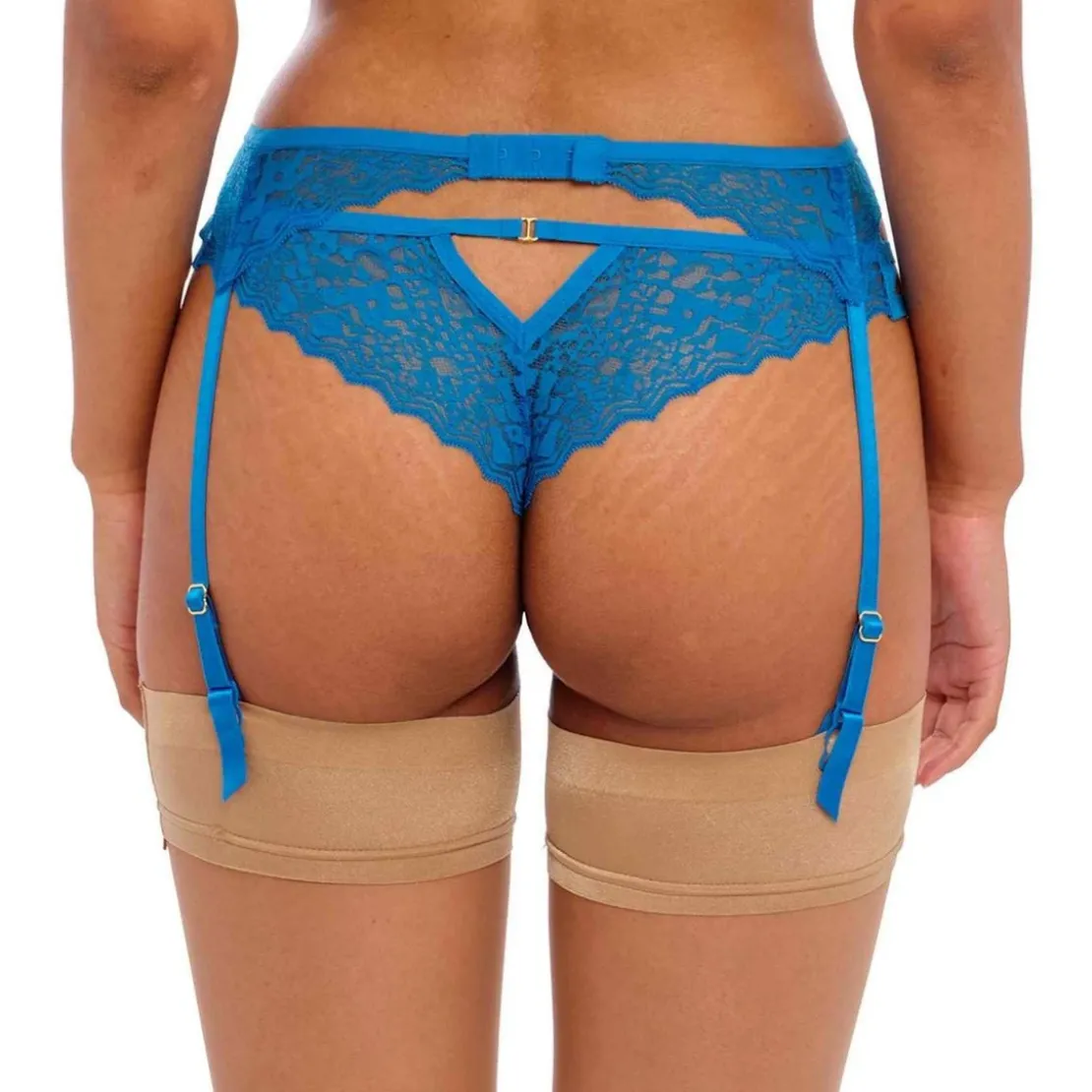 FreyaPorte-jarretelles en dentelleFreya Bleu - Temptress