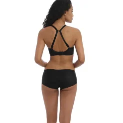 FreyaShorty - Noir en nylon- TAILORED