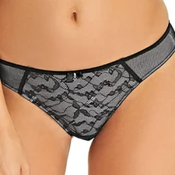 FreyaSlip brésilien Noir SASSY- Sassy
