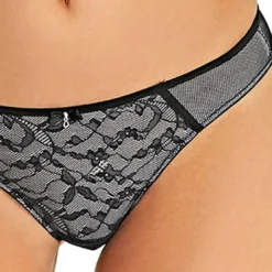 FreyaSlip brésilien Noir SASSY- Sassy