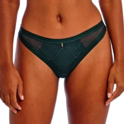 FreyaSlip Brésilien vert émeraude- TAILORED