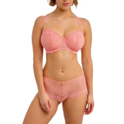 FreyaSoutien gorge balconnet à armature - Pêche rose- FASCINATE