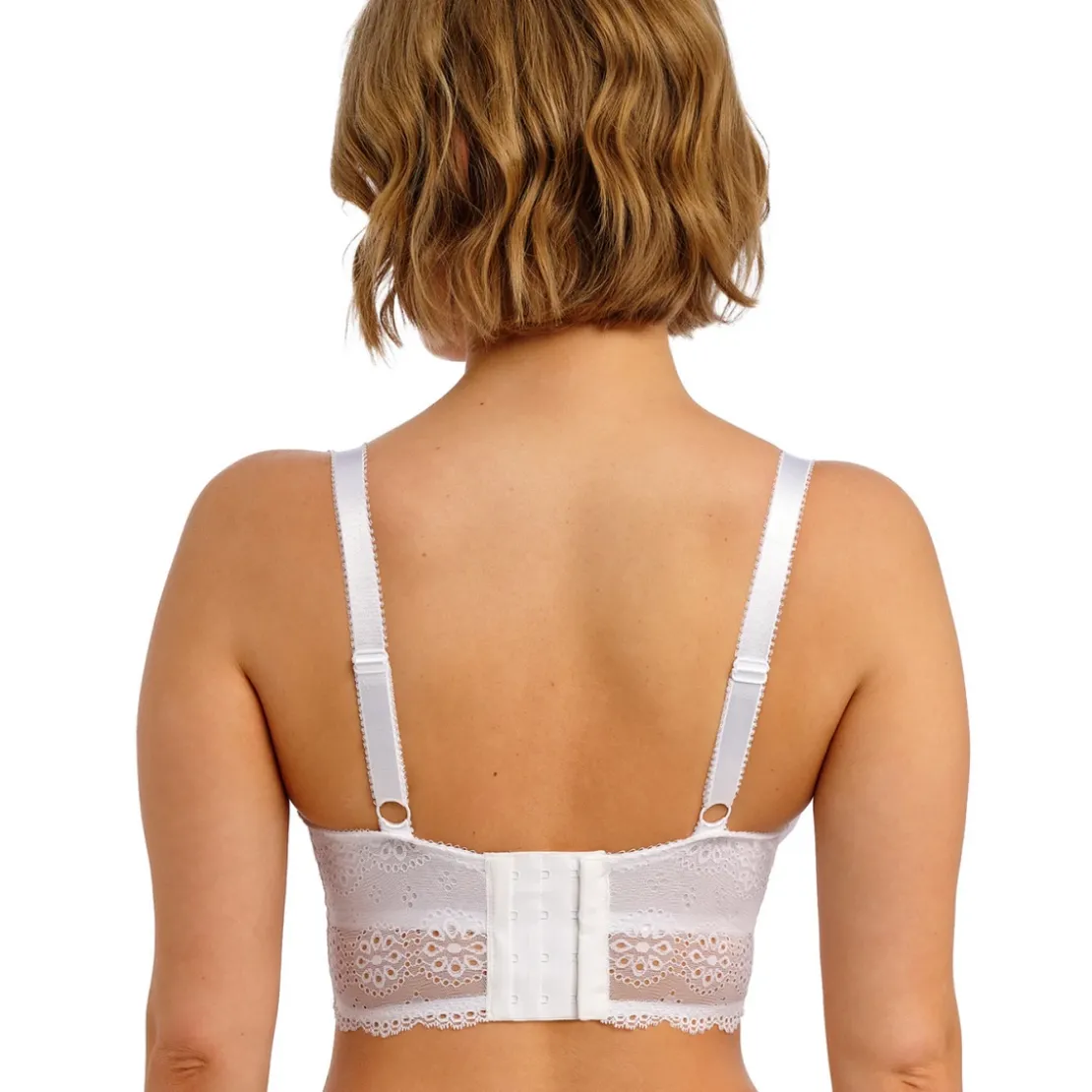 FreyaSoutien gorge bustier - broderie anglaise - Blanc - POSIE