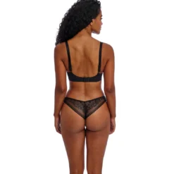 Freyasoutien-gorge plongeant noir- SYDNIE