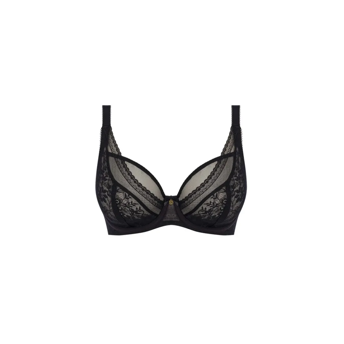 Freyasoutien-gorge plongeant noir- SYDNIE