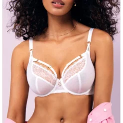 FreyaSoutien-gorge plongeant armatures - Blanc TEMPTRESS en nylon- TEMPTRESS