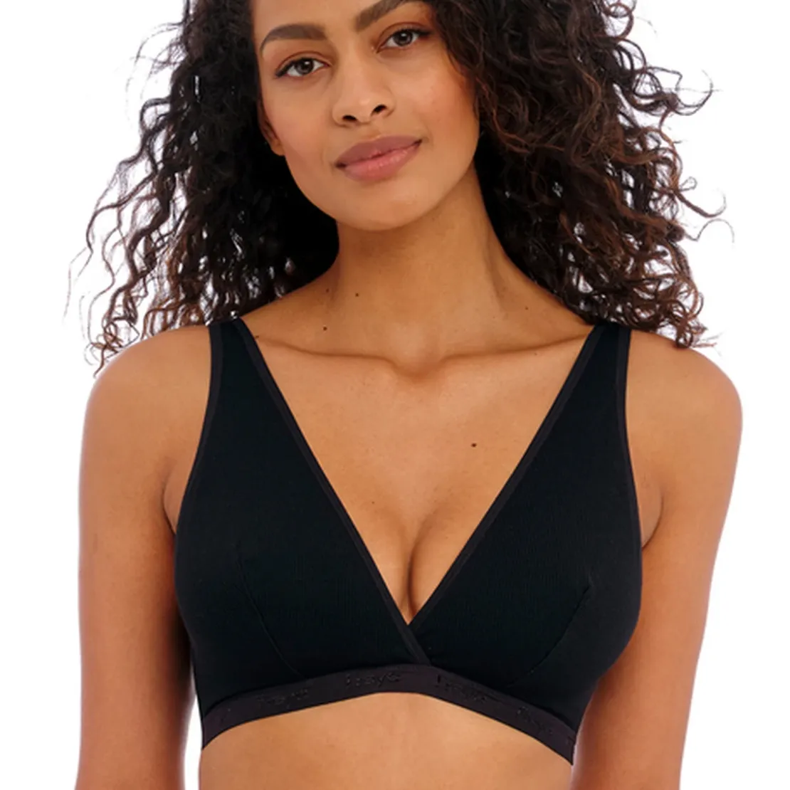 FreyaSoutien-gorge plongeant sans armatures Freya Noir - Freya Chill