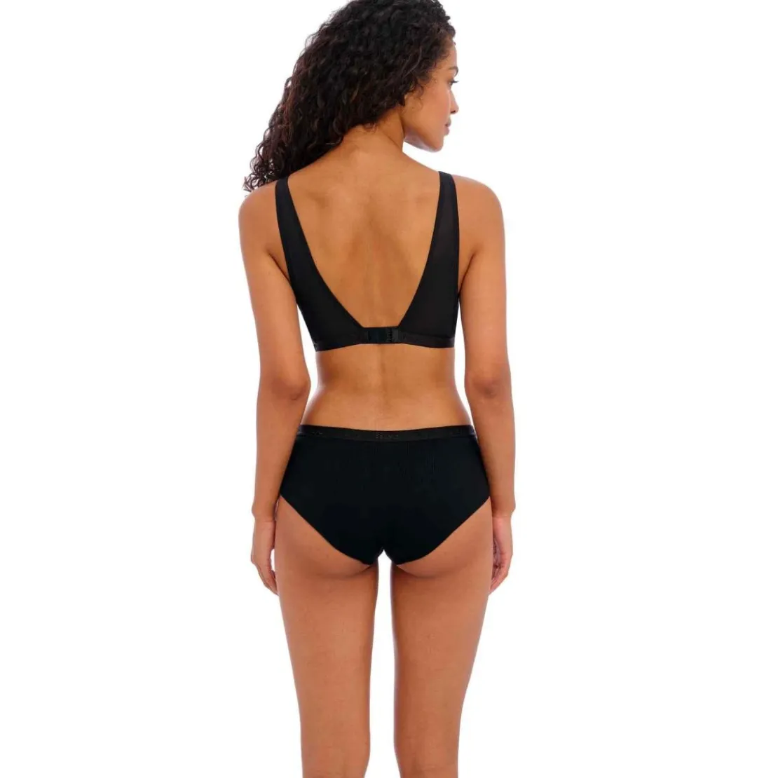 FreyaSoutien-gorge plongeant sans armatures Freya Noir - Freya Chill