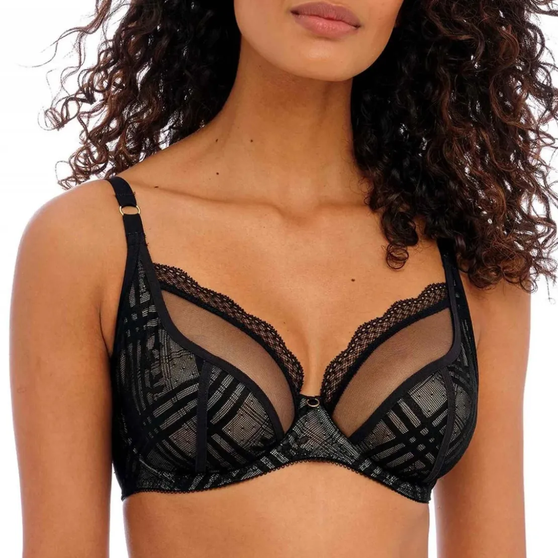 FreyaSoutien-gorge plongeant armatures - Noir FREYA FATALE- Freya Fatale