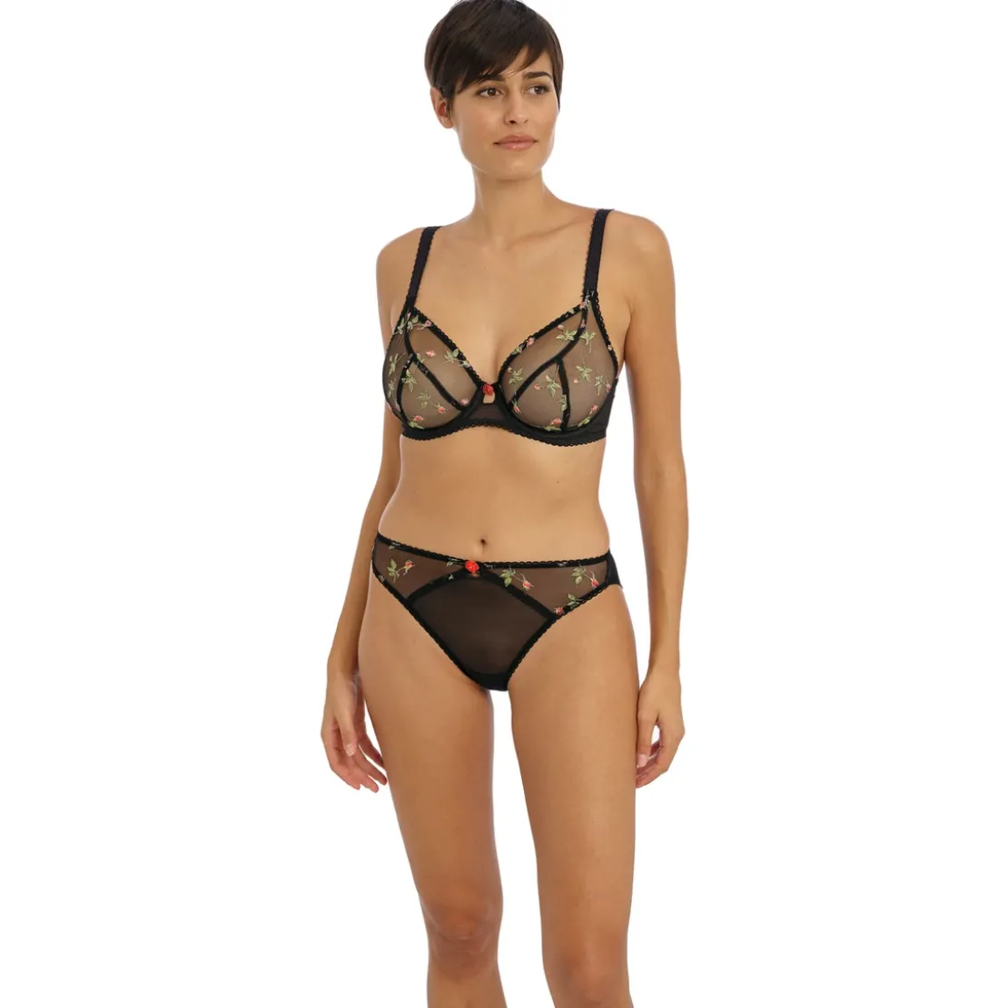 FreyaSoutien Gorge Plongeant - Noir ROSE BLOSSOM- ROSE BLOSSOM