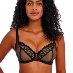 Freyasoutien-gorge Plongeant noir- LOVELAND