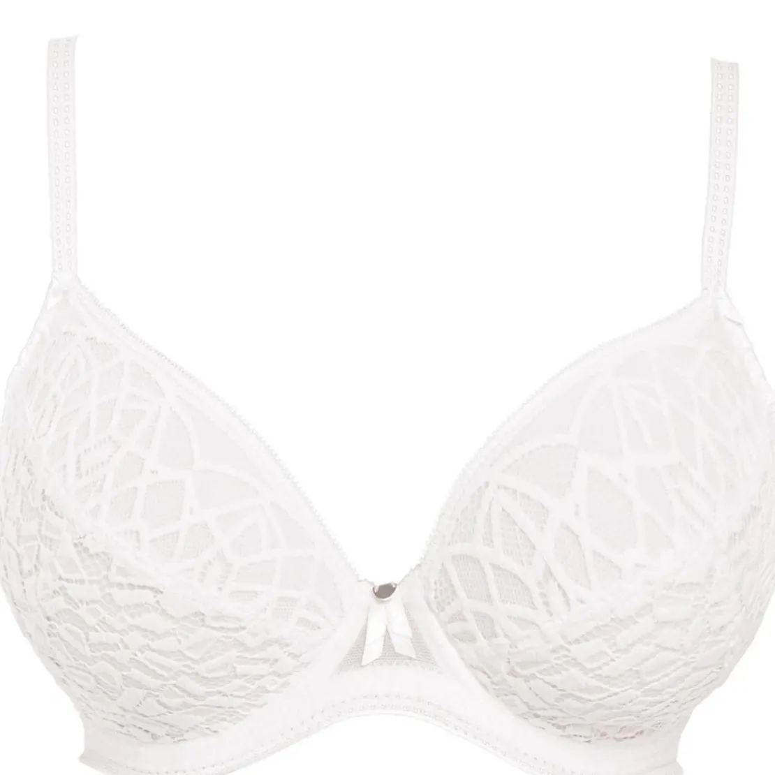 FreyaSoutien-gorge plongeant à armatures blanc SOIREE LACE