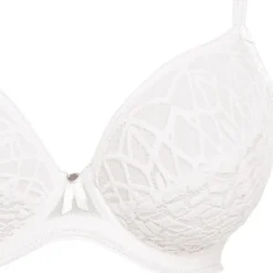 FreyaSoutien-gorge plongeant à armatures blanc SOIREE LACE
