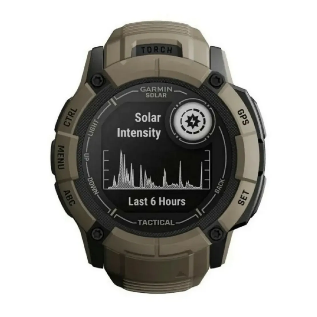GarminGarmin Instinct 2X Solar Tactical Edition - 010-02805-02 beige -54 mm