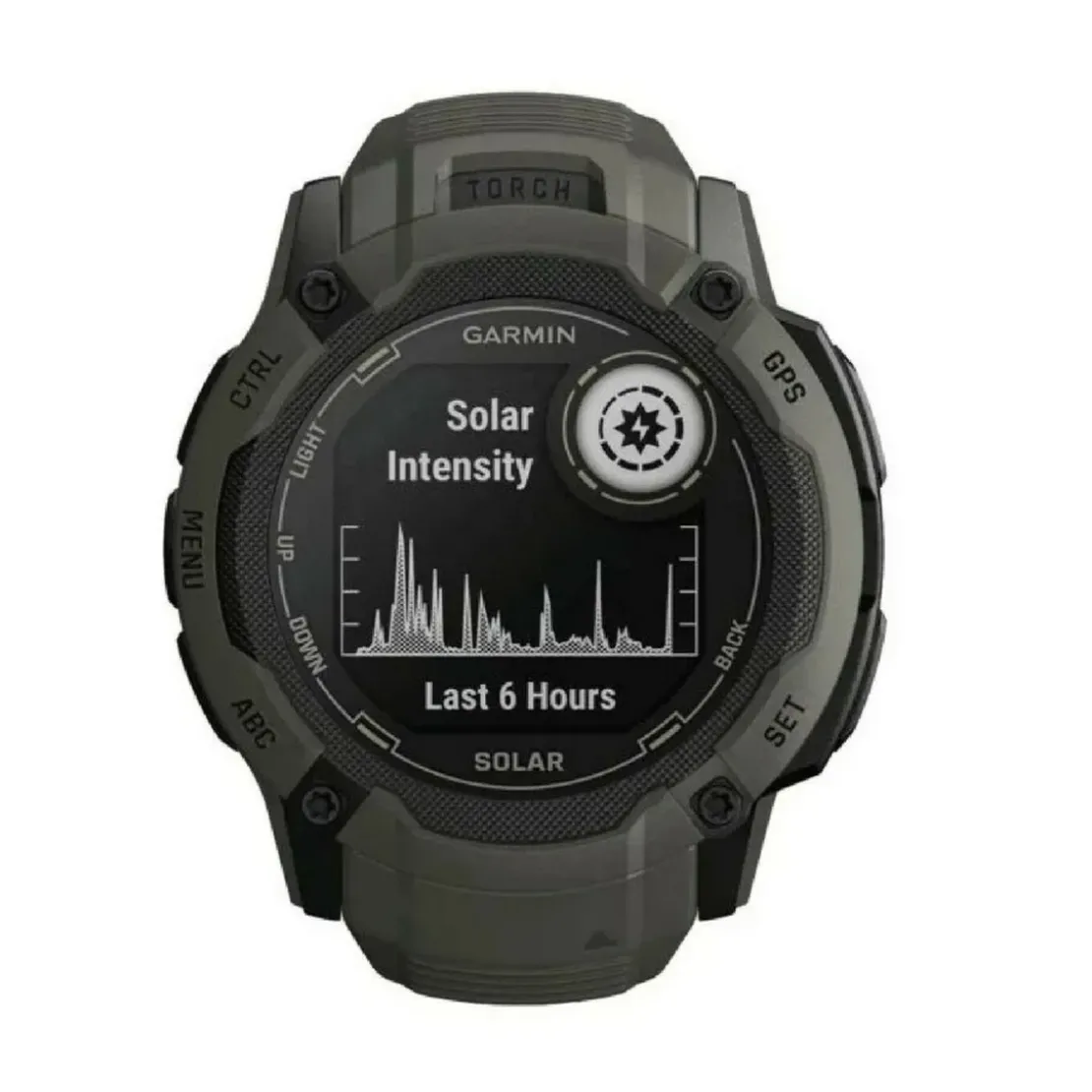 GarminGarmin Instinct 2X Solar - 010-02805-05 Vert - 53 mm