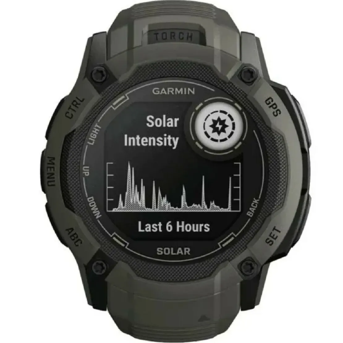 GarminGarmin Instinct 2X Solar - 010-02805-05 Vert - 53 mm