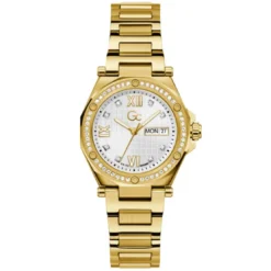 GCMontre femme Gc Legacy Lady Z20008L1MF avec bracelet en acier doré