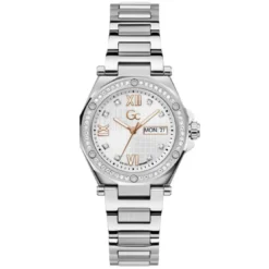 GCMontre pour femme Gc Legacy Lady Z20003L1MF avec bracelet en acier argent