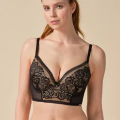 GossardBralette décolleté plongeant armatures noire- Encore