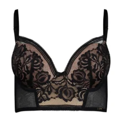 GossardBralette décolleté plongeant armatures noire- Encore