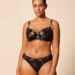 GossardCulotte brésilienne - noir- Lace soiree