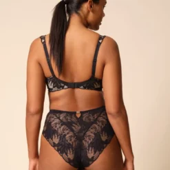 GossardCulotte taille haute Lace Soiree - Noire- Lace soiree