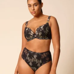 GossardCulotte taille haute Lace Soiree - Noire- Lace soiree