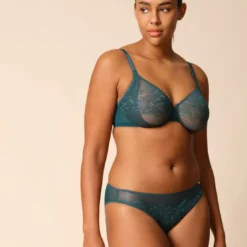 GossardCulotte verte foncée- glossies lace