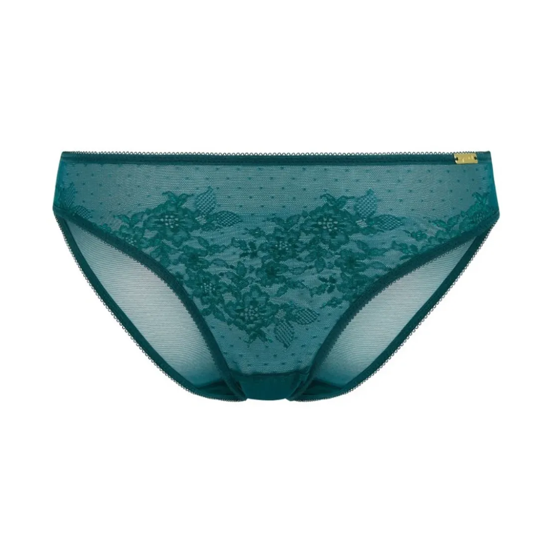 GossardCulotte verte foncée- glossies lace