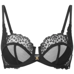 GossardSoutien Gorge balconnet noir - Rebel