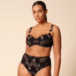 GossardSoutien-gorge balconnet demi-bonnet rembourré Lace Soiree - Noir- Lace soiree
