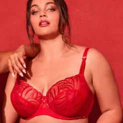 GossardSoutien-gorge balconnet armatures - Rouge - Gossard - Fiesta