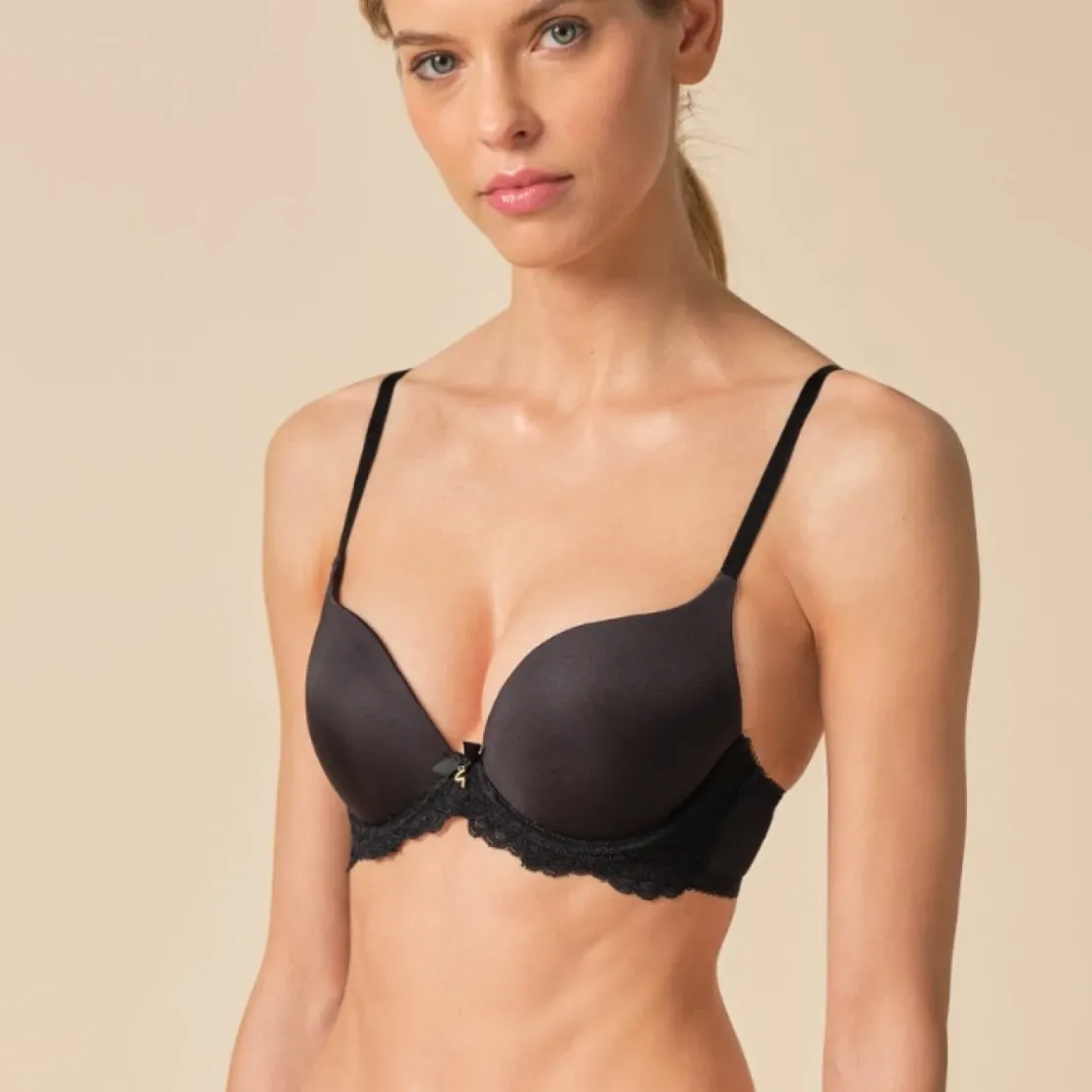 GossardSoutien-gorge moulé - Noir- Superboost lace